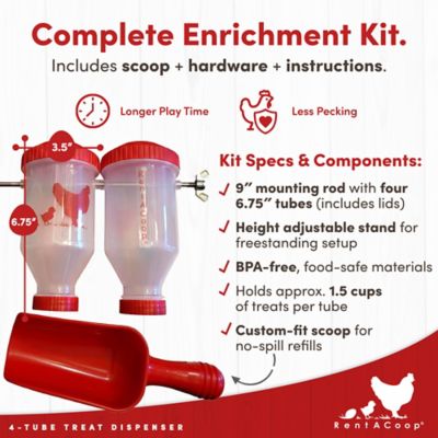 Image showing  Large Chicken Treat Dispenser