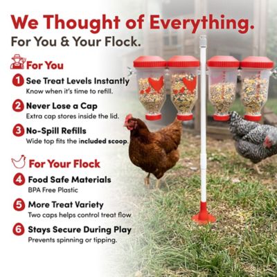 Image showing  Large Chicken Treat Dispenser