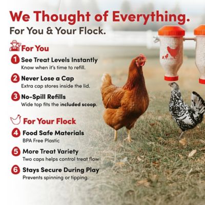Image showing  Small Chicken Treat Dispenser