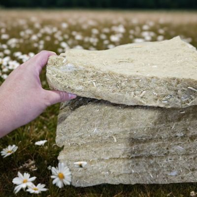 Image showing  Hemp Fiber Thick Nesting Pads for Chickens, 12 x 12in., 10 pk.