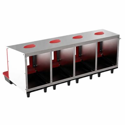 Image showing  Metal Rollout Chicken Nest Box, 4-hole