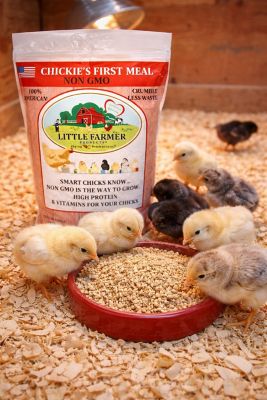 Image showing 1 th Little Farmer Products Chickies First Meal, Non-GMO Baby Chick Starter Feed