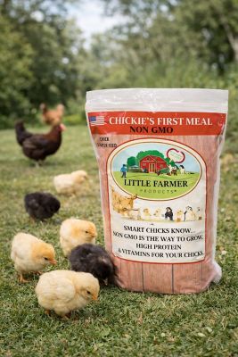 Image showing 2 th Little Farmer Products Chickies First Meal, Non-GMO Baby Chick Starter Feed