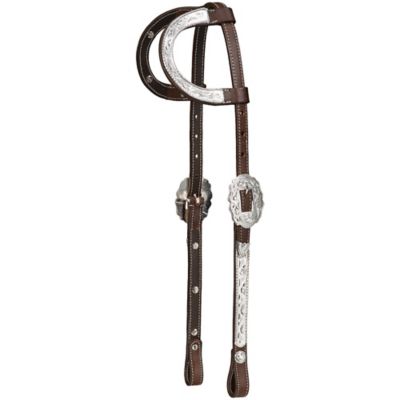 Tough1 Double Ear Headstall with Raised Edge