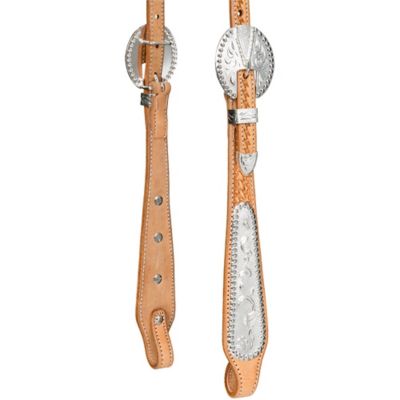 Image showing 1 th Tough1 Double Ear Headstall with Berry Edge