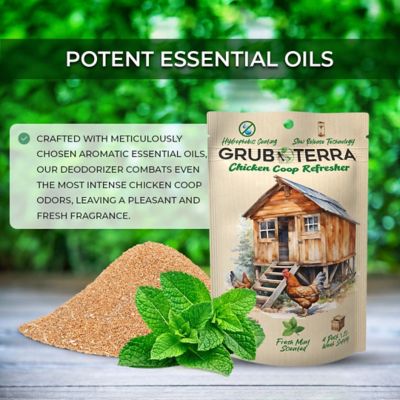 Image showing  Chicken Coop Odor Eliminator, Coop Refresher & Litter Deodorizer, Mint