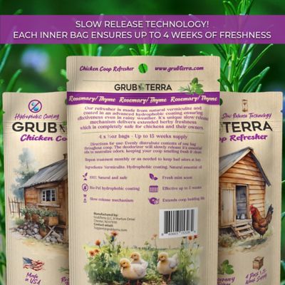 Image showing  Chicken Coop Odor Eliminator, Coop Refresher & Litter Deodorizer, Rosemary and Thyme