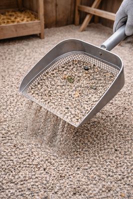 Image showing 5 th Little Farmer Products Clean Coop Sand, Chicken Coop Sand Bedding Litter