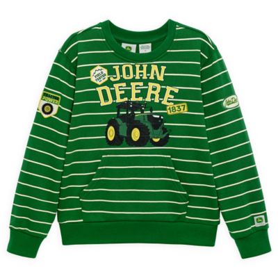 John Deere Toddler Boys, JD Patches, Long Sleeve Top