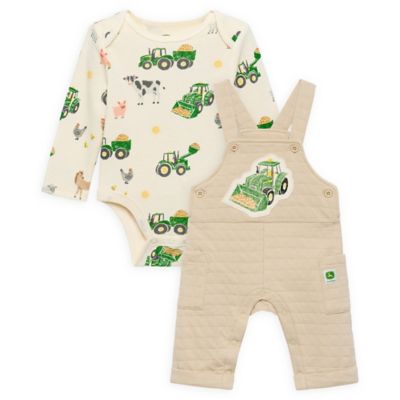 John Deere Nbb Quilted Overall, 2 pc.