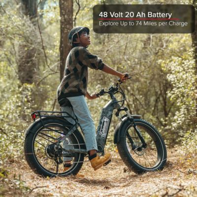 Image showing 2 th Coleman Powersports 750W Trail XL Electric Bike