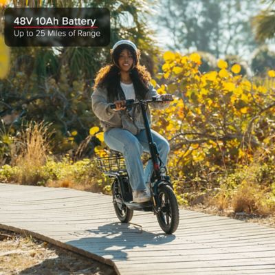 Image showing  500W Electric Scooter with Seat