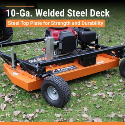 Image showing 1 th Brave Finish Cut Pull-Behind Mower, 60 in. Deck, GXV630 Honda Engine