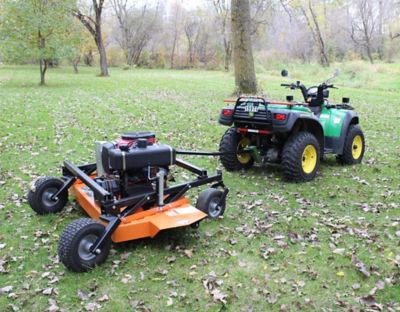 Image showing 4 th Brave Finish Cut Pull-Behind Mower, 60 in. Deck, GXV630 Honda Engine