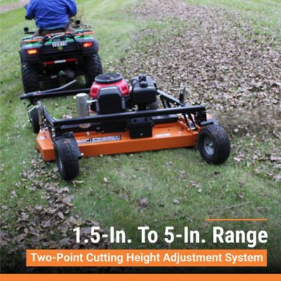 Image showing 7 th Brave Finish Cut Pull-Behind Mower, 60 in. Deck, GXV630 Honda Engine