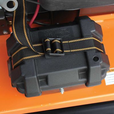 Image showing 13 th Brave Finish Cut Pull-Behind Mower, 60 in. Deck, GXV630 Honda Engine