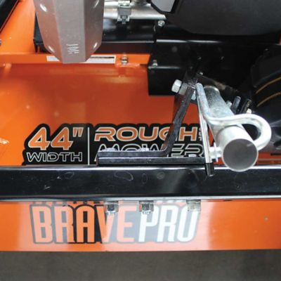 Image showing 2 th Brave Rough Cut Mower, 44 in. Towable, Honda GXV630