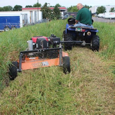 Image showing 5 th Brave Rough Cut Mower, 44 in. Towable, Honda GXV630