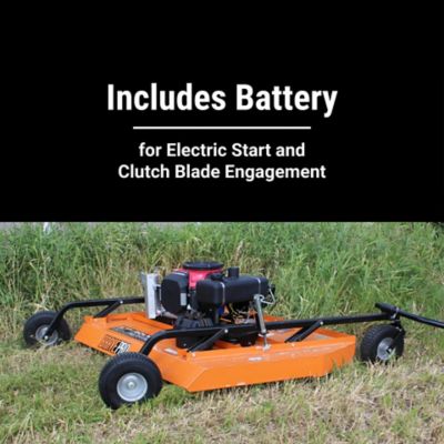 Image showing 8 th Brave Rough Cut Mower, 44 in. Towable, Honda GXV630