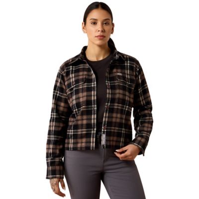 Ariat Women's Rebar Heavy Flannel Work Shirt