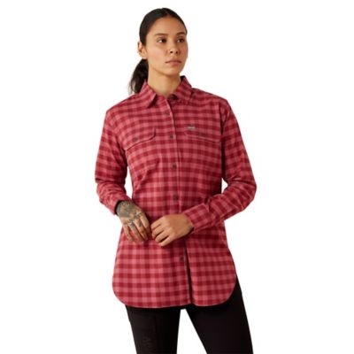 Ariat Women's Rebar DuraStretch Flannel Tunic