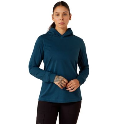 Ariat Women's Rebar Cotton Strong Hooded T-Shirt