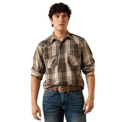 Ariat Men's Retro Howell Fitted Snap Shirt
