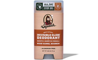 Dr. Squatch Wood Barrel Bourbon Invisible Glide Deodorant