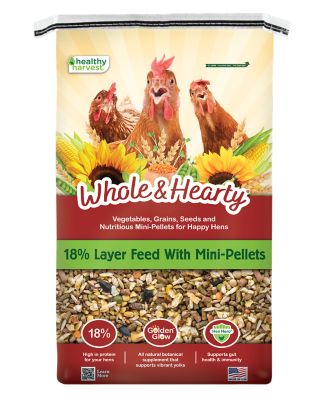 Healthy Harvest Whole & Hearty Layer Mini Pellet