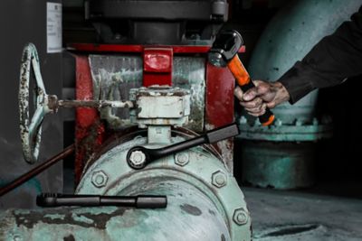 Image showing  2-5/16 in., 12 pt., 45 deg. Offset Slugging Wrench