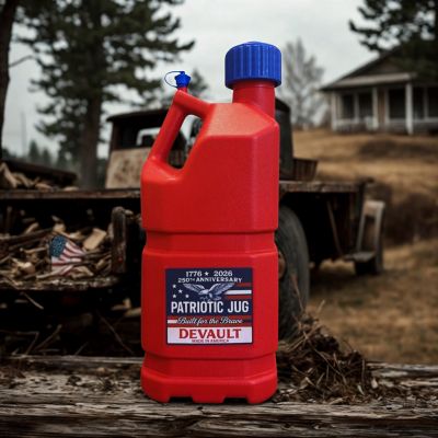 Image showing 4 th DeVault Enterprises 5 gal. Patriotic Utility Jug, Limited Edition, 1776-2026