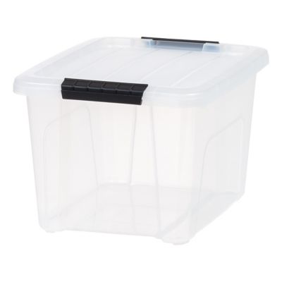 Image showing  20 qt. Buckled Storage Container, 6 pk.