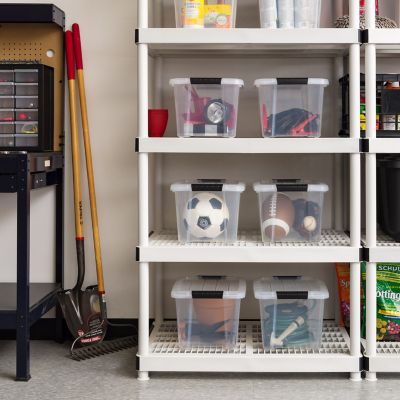 Image showing  20 qt. Buckled Storage Container, 6 pk.