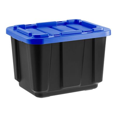 Image showing 1 th IRIS USA 11 gal. Heavy Duty Plastic Storage Bin, 4 pk.