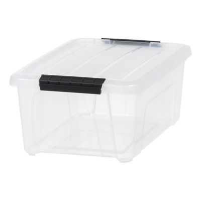 Image showing  14 qt. Buckled Storage Container 6 pk.