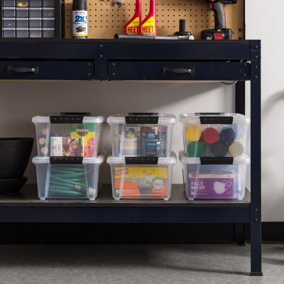 Image showing  14 qt. Buckled Storage Container 6 pk.