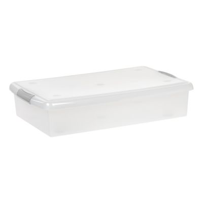 IRIS USA 40 qt. Plastic Storage Bin with Lid