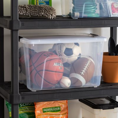 Image showing  60 qt. Buckled Storage Container, 4 pk.