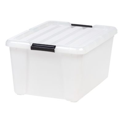 Image showing  45 qt. Plastic Storage Bin, 4 pk.