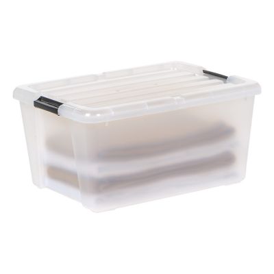 Image showing  45 qt. Plastic Storage Bin, 4 pk.
