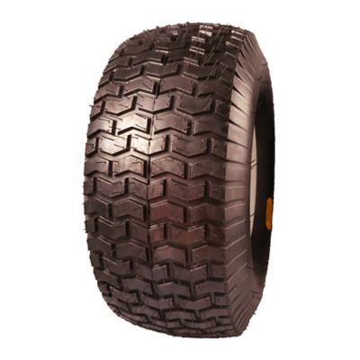 Image showing  20x8-8 4Ply Lawn and Garden Tire Assembly on 8x7 Offset Hub Wheel, 3/4 in. Bore