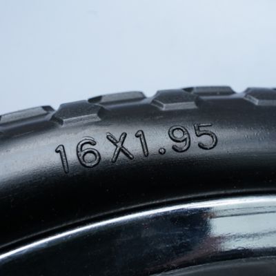 Image showing  16 in.Flat-Free Replacement Spoke Wheel, 3/4 & 5/8 in. Bore Size, 3 in. Center Hub