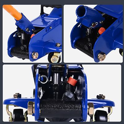 Image showing  Hydraulic Floor Jack, 2 Ton (4400 lb) Portable Car Jack Lift for Auto Repair,Blue