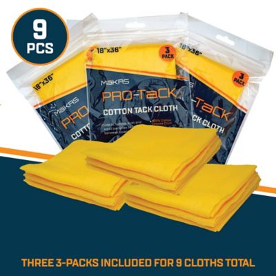 MaKRS Wood Finishing Tack Cloth, 9 ct.