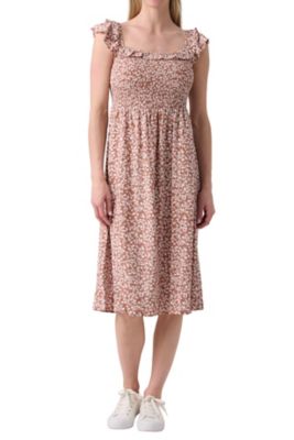 Vintage Threads Women's Flutter Sleeve Dress