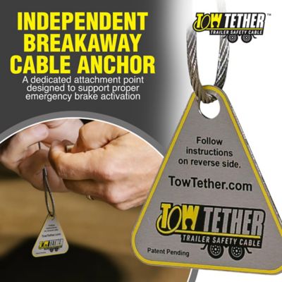 Image showing  Trailer Independent Breakaway Cable Anchor Kit