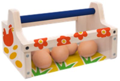 Kid-Built DIY Egg Caddy