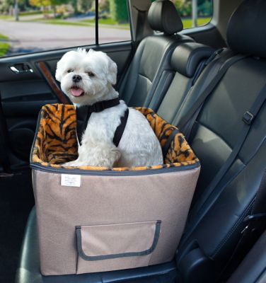 Image showing  Dog Booster Safety Seat with Adjustable Straps