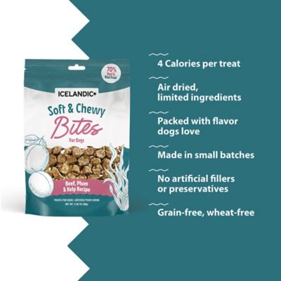 Image showing  Soft & Chewy Bites: Beef & Plum, 2.8 oz.