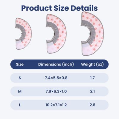 Image showing 5 th PawsPik Adjustable Dog & Cat Recovery Soft-Cone, Peach